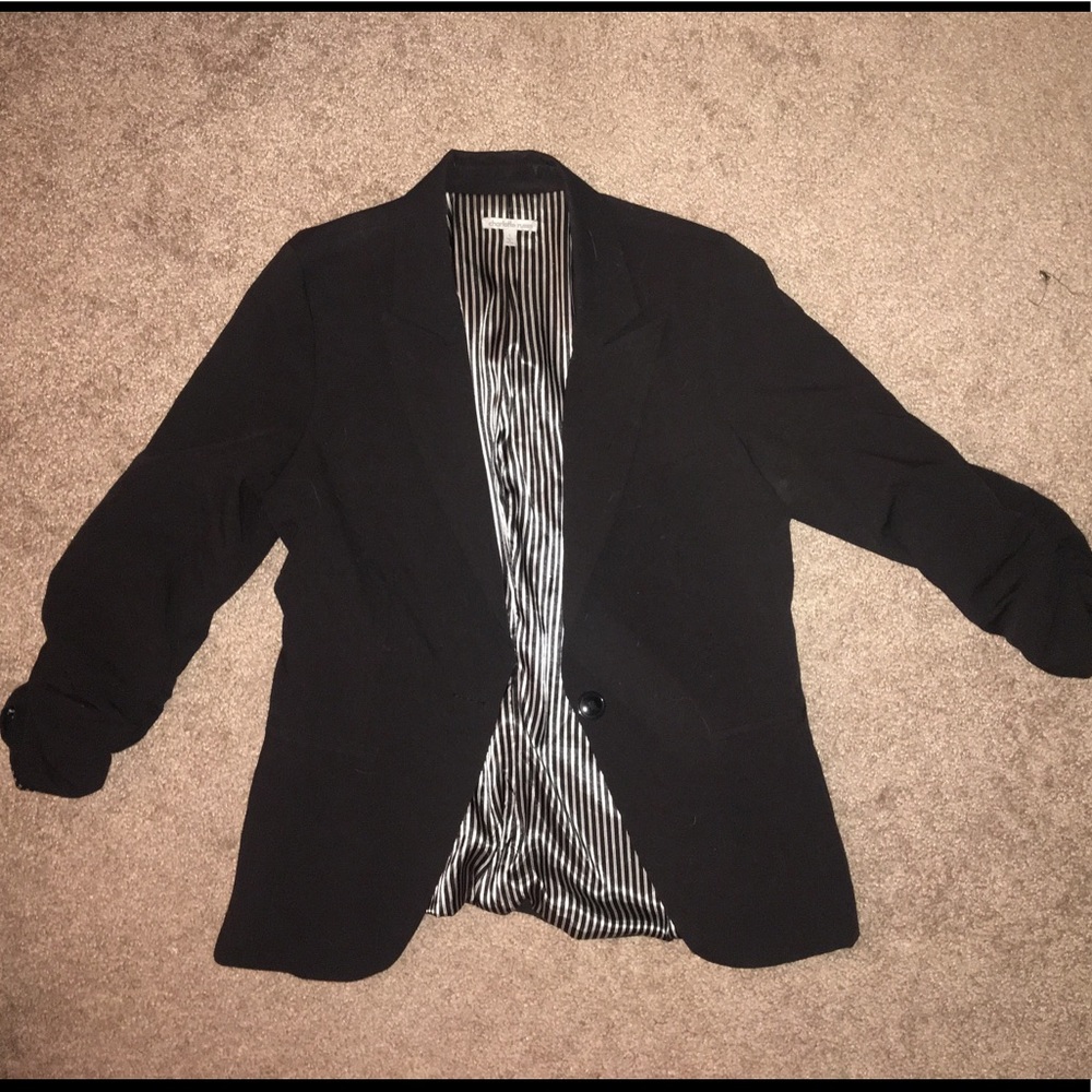Black blazer